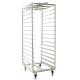 15 Shelves Double Row 660x810x1780mm Stainless Steel Trolly