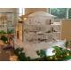 Miniature scale model villa with interior furniture , handmade architectural model making factory