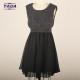 New model frocks black tutu summer t-shirt mini high quality dress plus size women clothing made in China