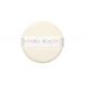Large Pressed Face Makeup Cosmetic Powder Puff With Private Label Ribbon