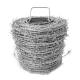 Galvanized Barbed Wire Roll with 1.5-3cm Barb Length and Single Razor
