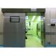 Medical Operating Room Automatic Hermetic Sliding Door Stainless Steel