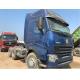 Customized  Blue 6x4 Prime Mover , Howo Prime Mover Easily Maintenance