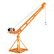 100kg Movable Mini Lifting Crane Fast Heat Dissipation