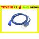 medical tpu reusable nell-core ds 100a spo2 extension cable 14pin to db9 female