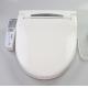White Water Closet Electric Heated Toilet Seat Cover 1.4L Water Tank V Shape