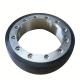 OEM PU Rubber Wheels On Machinery For AGV Robot