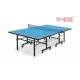 Durable Outside Ping Pong Table Single Folding With Aluminum Plastic Board Easy