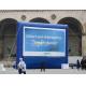 Blue Inflatable Advertising Movie Screen Inflatable Movie Theater Screens Outdood Inflatable Movie Screen