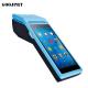 Handheld POS Terminal Android PDA with built in thermal Printer 1D CCD Barcode Scanner For Android Tablet Pc