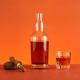 Hot Stamping 700ml 750ml 1000ml Whiskey Gin Whisky Liquor Glass Vodka Spirit Bottle