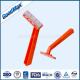 Plastic Single Blade Shaving Razor , Orange Color Single Blade Cartridge Razor