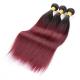 Brazilian Virgin Ombre Hair Weave Ombre Human Hair Extensions 12 To 26