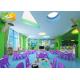 Preschool Classroom Furniture Sets Blue Grey Green Color Customizable