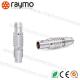 8 Contacts Male Lemo Push Pull Connector IP50 Solder Cable Mount Connector