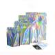 Mylar Phone Case Holographic Zipper Bag PVC Holographic Printed Plastic Packaging Bags