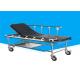 Compact Hill Rom Transport Stretcher , Lightweight Folding Stretcher With Wheels