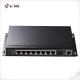 E-link 8 Port SFP Poe Ethernet Switch 10/100M TP With 2 Uplink