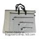 Customized Print Plastic Gift Handle File Bag,Envelop Bag,Button File Bag,