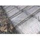PVC Coated Weave Iron Galvanised Stone Filled Gabions For Bridge Protection