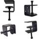 Floating Shelf Mount C Clamp Steel Bracket Clamp with Screws and Adjustable Mount