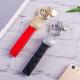 Mens PU Leather Key Holder Braided for Religious Gifts