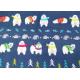 Cute Animal Printing Cotton Flannel Cloth Waterproof For Children'S Warm Care