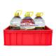Eco-Friendly Plastic Storage Crate for Convenient Home Supermarket Logistics