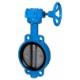 DN 50 - 3500 Size Wafer Cast Iron / Stainless Steel Butterfly Valves for Air, Steam, Water
