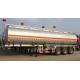 40 cbm aluminium alloy fuel tankers trailer aluminium fuel tanks