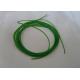 Green and orange color smooth and rough Industrial Transmission urethane round belt Polyurethane Cord connected
