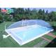 Custom Swimming Pool Cover Transparent Inflatable Pool Tent Winter Swimming Pool Bubble Tent