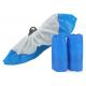 Waterproof Adults Medical Shoe Cover , Non Slip Shoe Covers Disposable
