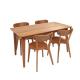 Restaurant Hotel Solid Wood Antique Dining Chairs Home Furniture Modern Design