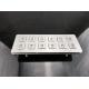 higher quality 6X2 Layout numeric Metal Keypad With 12 flat key buttons for access control