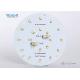 SMD 3528 10W round smd led pcb board , led lighting modules 6000K for panel light