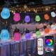 Wedding Outdoor RGB String Light 49FT Waterproof Remote Control