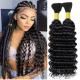 Suitable Dying Colors Afro Kinky Bulk Human Hair Extension for Braiding Virgin Hair Yes
