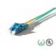 2 Core Single Mode Fiber Optic Cable 2mm With Plastic Housing , ISO Standard
