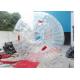 Clear 1.0mm PVC Inflatable Zorb With 3m Outer Diameter / 2m Inner Diameter