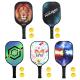 Pickleball Paddle Racket Set Pickball Carbon Core Honeycomb Composition With 2
