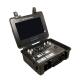 300MHz-800GHz COFDM Video Receiver 4 Channel Portable Suitcase For Transmitter