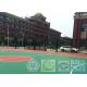 Wear Resistant Outdoor Basketball Court Flooring , Multi Purpose Outdoor Sports Courts