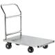 Warehouse Pulling And Handling Logistics Silent Trolley with Big Wheel