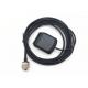 TNC Male Connector Portable Car GPS Antenna , Vehicle Gps Antenna With RG 174 3 M Cable