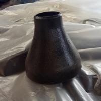 DN200 Butt Welded Carbon Steel Reducer Seamless Black Concentric Weld Reducer