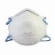 Anti Dust Ffp2 Cup Mask Collapse Resistant Inner Shell Blue Colour Straps