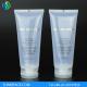 150ml/3.5oz large plastic tube empty body lotion tube clear round plastic