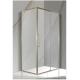 6mm tempered glass 1200X800X*1950mm Bathroom Curved Corner Shower Enclosure , Shower And Bath Enclosures