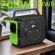 Portable Solar Generator Power Station 48000mAh 200W 173Wh for Outdoor Activities